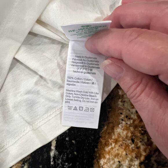 NWT J. Crew Girls' Ivory Glitter pumpkin Halloween Fall Graphic Tee - Picture 8 of 10